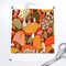 Orange Psychedelic Hippie Groovy 70S Seventies 60S Sixties mushrooms Toadstools Custom Printed Fabric by Spoonflower Various Fabrics by the Yard or Fat Quarter